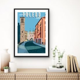 Poster Toledo Puerta de Bisagra - Image 2